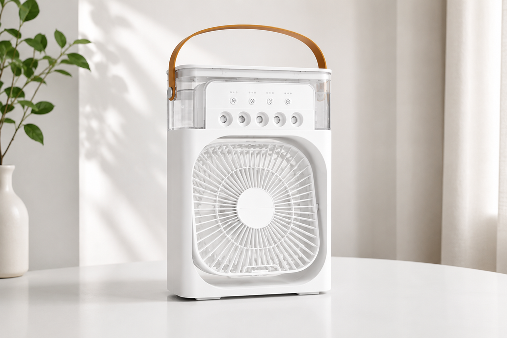 Ventilateur Brumisateur Portable  - Rafraîchissement Instantané AERIS