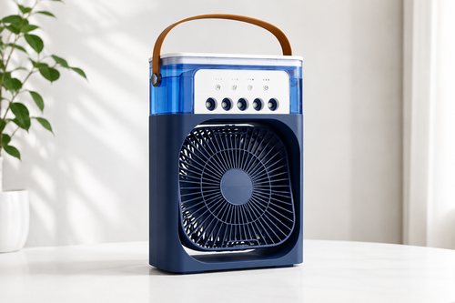 Ventilateur Brumisateur Portable  - Rafraîchissement Instantané AERIS